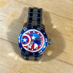Invicta marvel captain America quartz mens watch